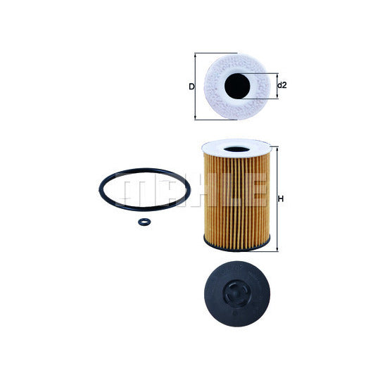 OX 787D Oil Filter