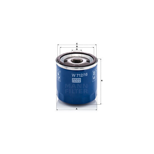 W 712/16 Oil filter