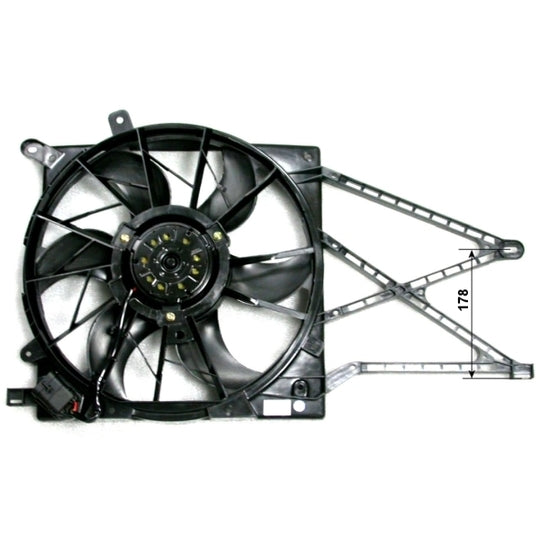 47582 Fan, radiator