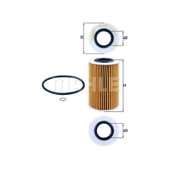 OX 436D Oil Filter
