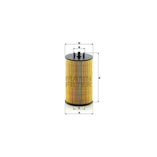 HU 8012 z Oil filter