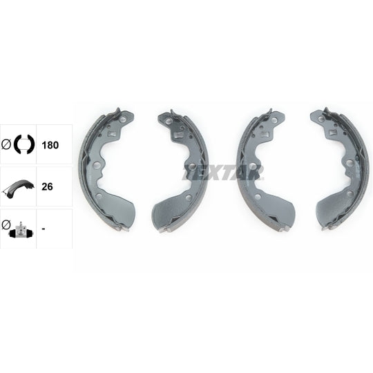 91042600 Brake Shoe Set