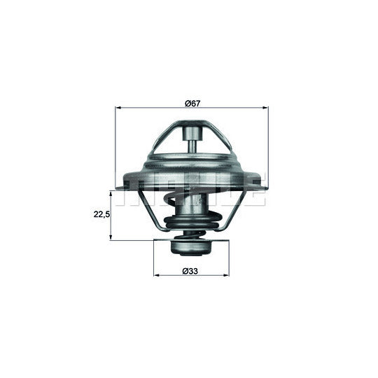 TX 24 80D Thermostat, coolant