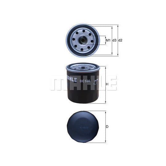 OC 534 Oil Filter