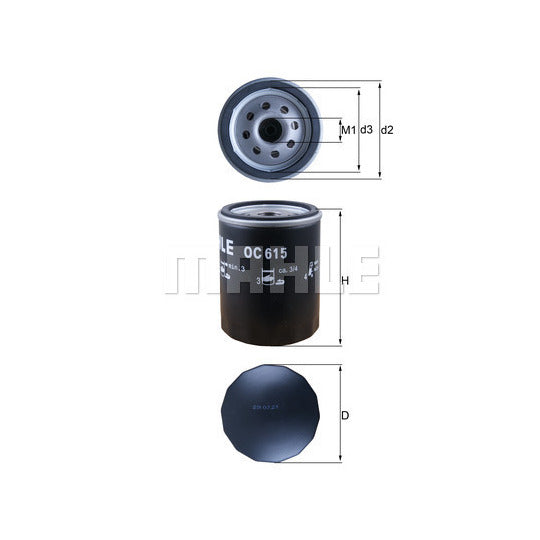OC 615 Oil Filter