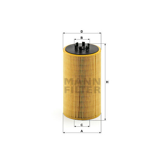HU 1390 x Oil filter