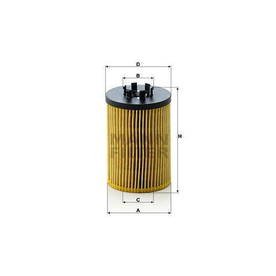 HU 715/5 x Oil filter