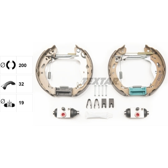 84069200 Brake Shoe Set