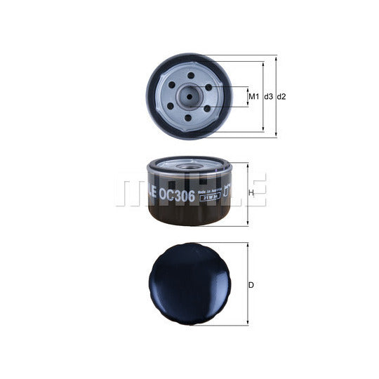 OC 306 Oil Filter