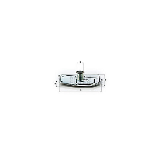 H 199/3 Hydraulic Filter, automatic transmission