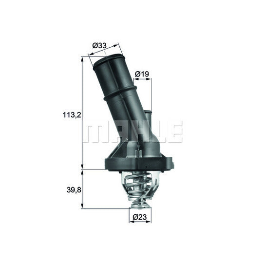 TI 202 90 Thermostat, coolant