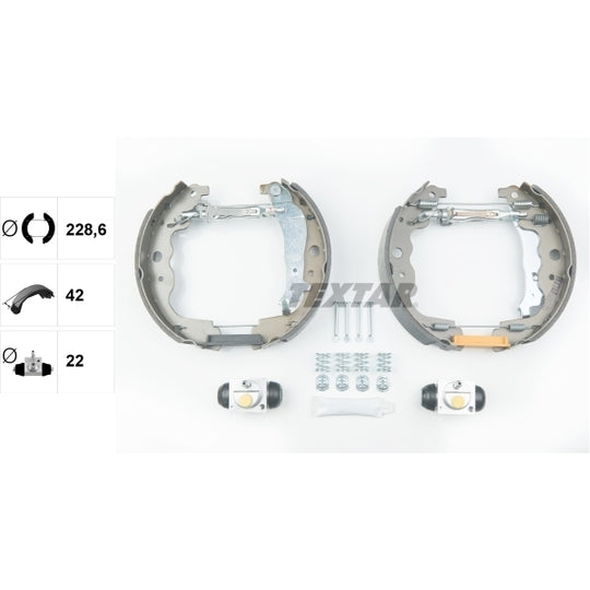 84069300 Brake Shoe Set