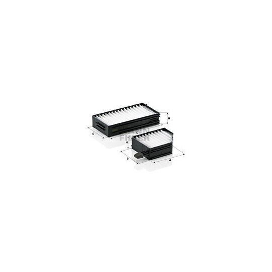 CU 21 002-2 Filter, interior air
