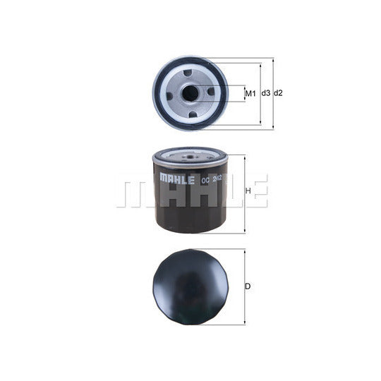 OC 242 Oil Filter