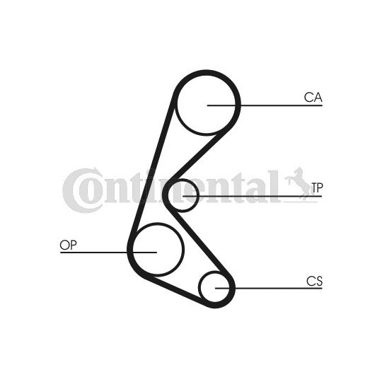 CT964 Timing Belt