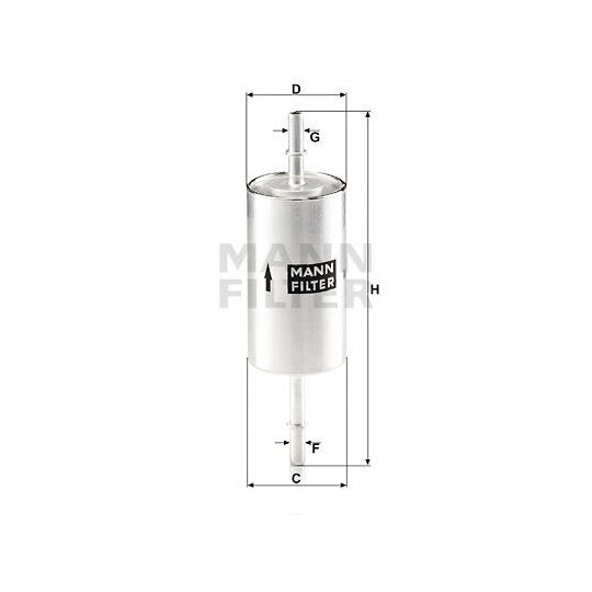 WK 512/1 Fuel filter