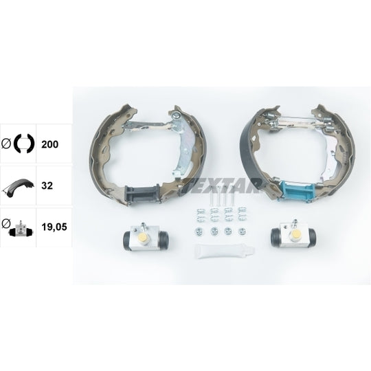 84064500 Brake Shoe Set