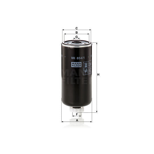 WK 854/1 Fuel filter