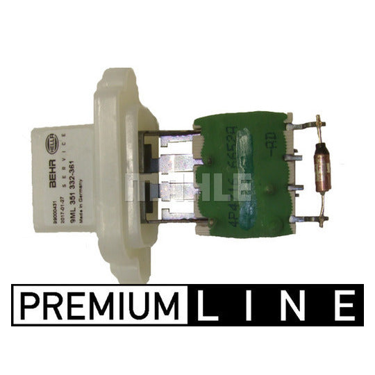 ABR 97 000P Resistor, interior blower