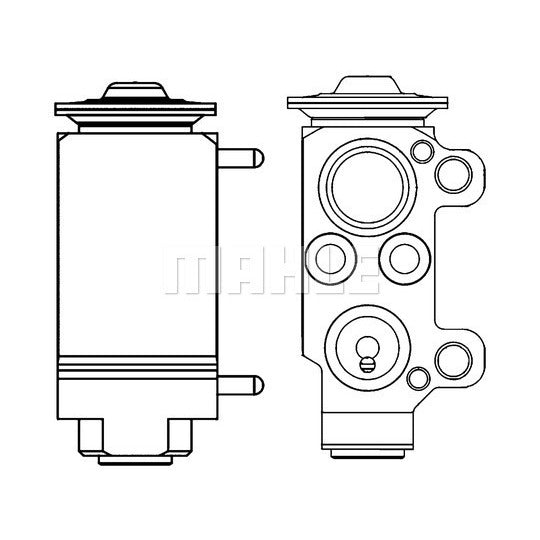 AVE 56 000P Expansion Valve, air conditioning
