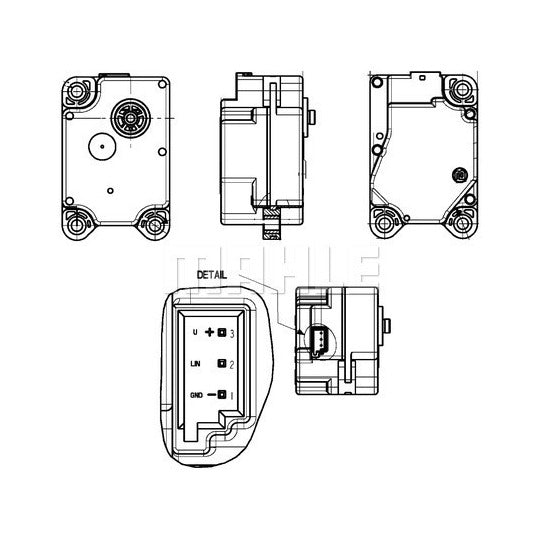 AA 15 000P Control, blending flap