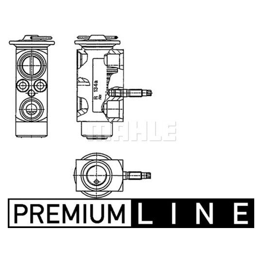 AVE 60 000P Expansion Valve, air conditioning