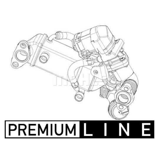 CE 10 000P Cooler, exhaust gas recirculation