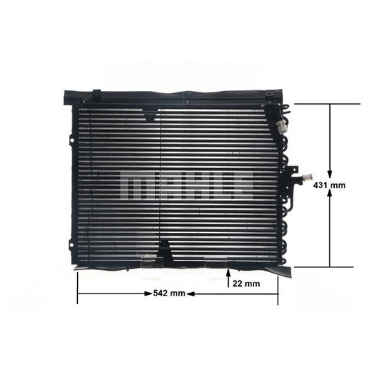 AC 133 000S Condenser, air conditioning