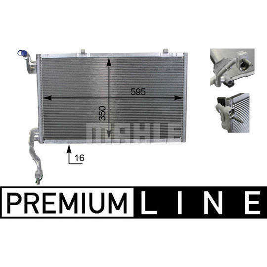 AC 10 000P Condenser, air conditioning