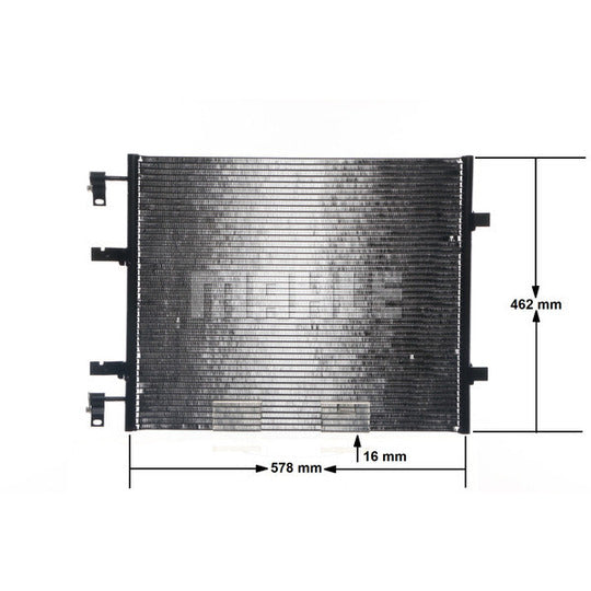 AC 708 000S Condenser, air conditioning