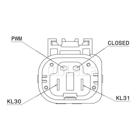 CFF 405 000P Fan, radiator