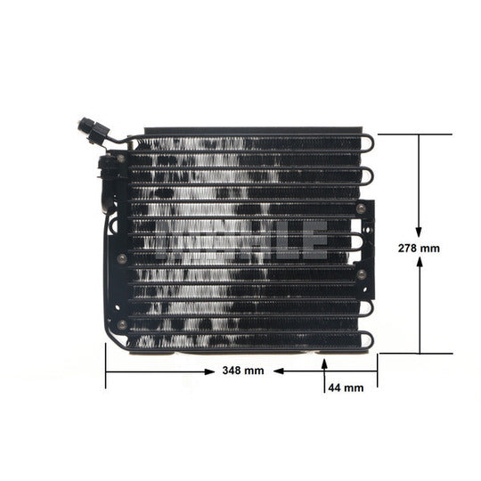 AC 316 000S Condenser, air conditioning