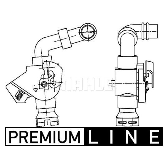 CV 2 000P Control Valve, coolant