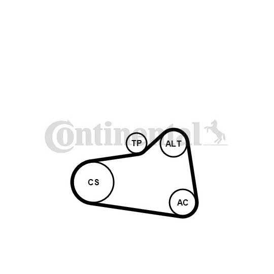 6PK905 EXTRA K1 V-Ribbed Belt Set