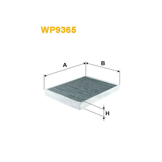 WP9365 Filter, interior air