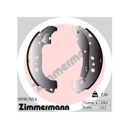 10990.159.6 Brake Shoe Set
