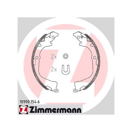 10990.154.6 Brake Shoe Set
