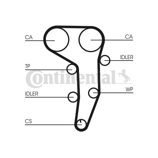 CT1051WP3 Water Pump & Timing Belt Set