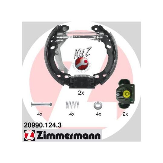 20990.124.3 Brake Shoe Set