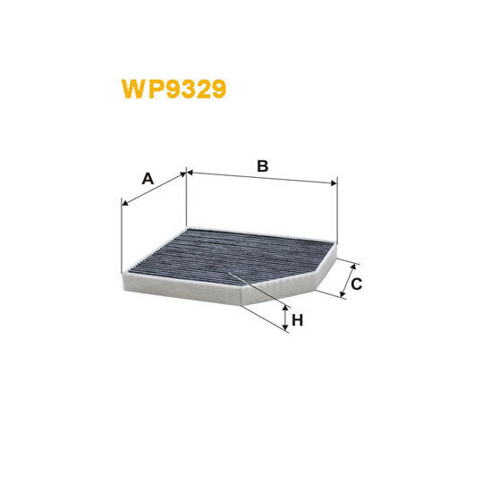 WP9329 Filter, interior air