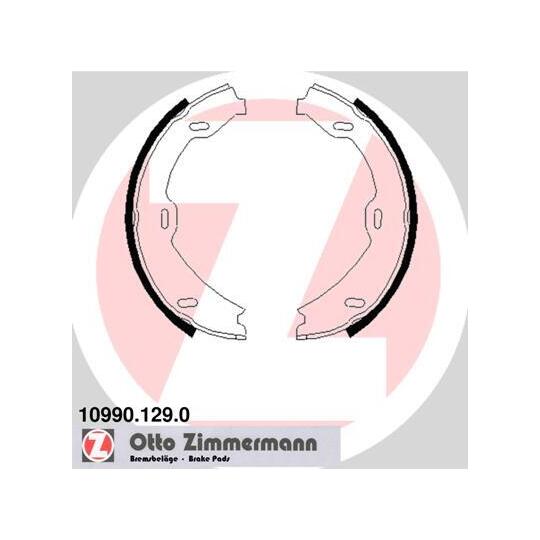 10990.129.0 Brake Shoe Set, parking brake