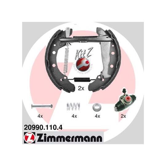 20990.110.4 Brake Shoe Set