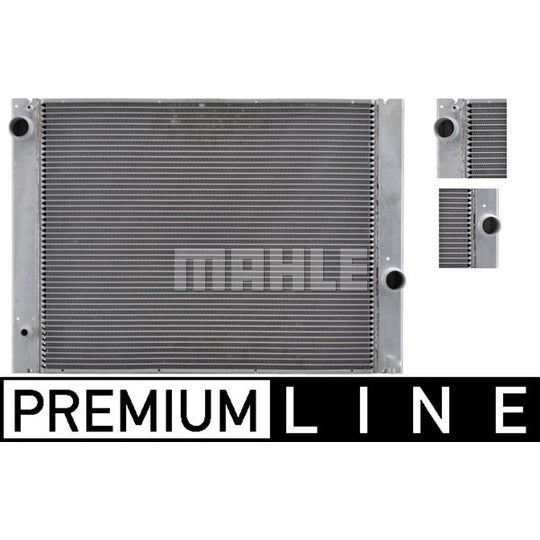 CR 580 000P Radiator, engine cooling