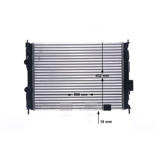 CR 15 000S Radiator, engine cooling