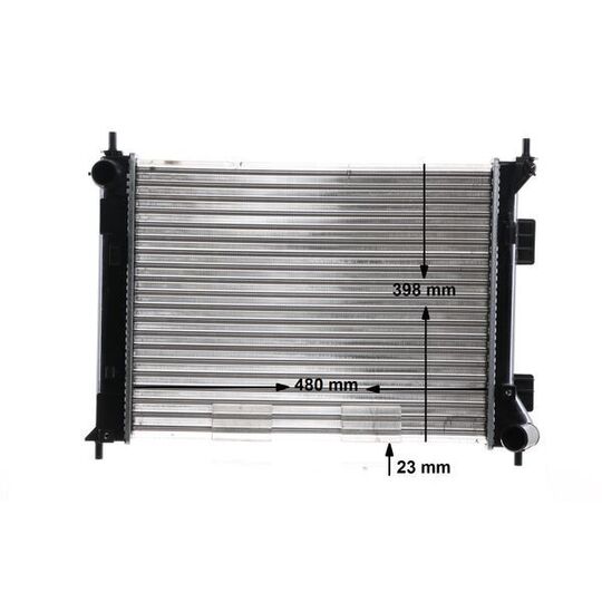 CR 2108 000S Radiator, engine cooling
