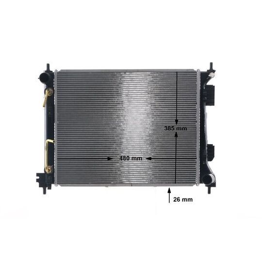 CR 2269 000S Radiator, engine cooling