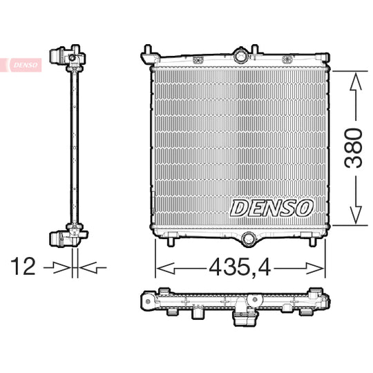 DRM21105 Radiator, engine cooling