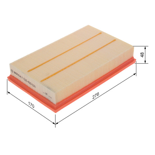 F 026 400 624 Air filter
