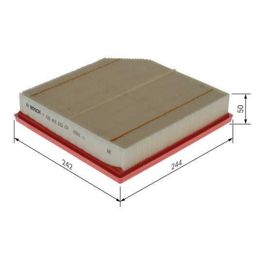 F 026 400 632 Air filter