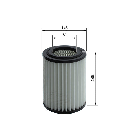 F 026 400 665 Air filter